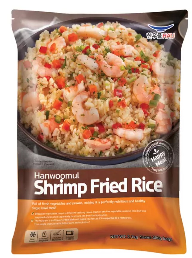 Hanwoomul Shrimp Fried Rice, 7x300g  (2.1kg)